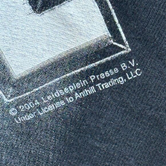 Vintage 2004 AC/DC Alstyle Men's XL Black Lightning Graphic T-Shirt Short Sleeve - Picture 4 of 5